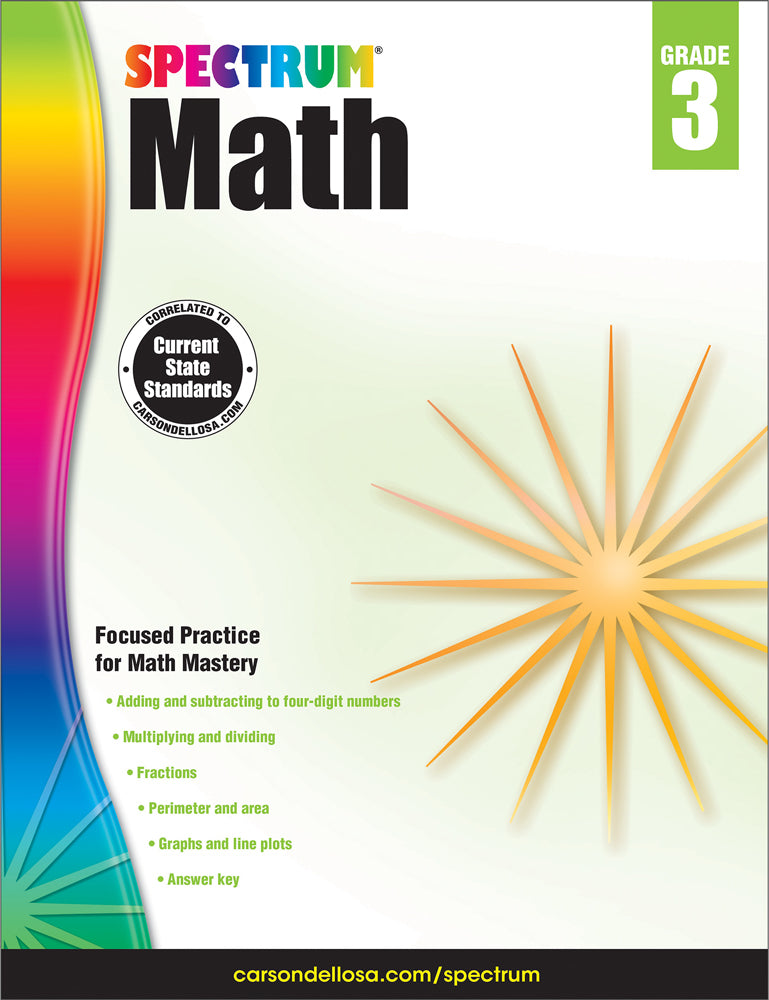 Spectrum Math (3) Book