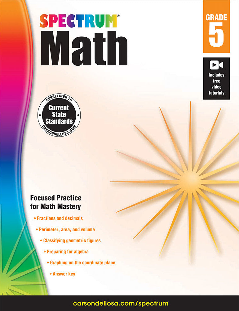 Spectrum Math (5) Book