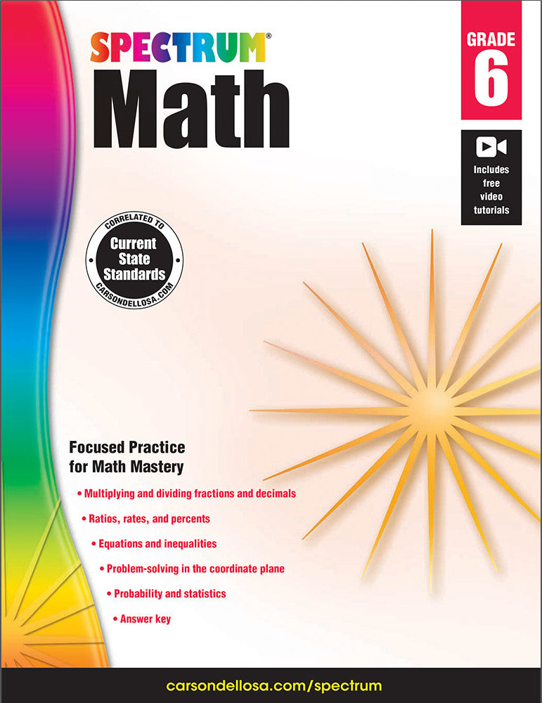 Spectrum Math (6) Book