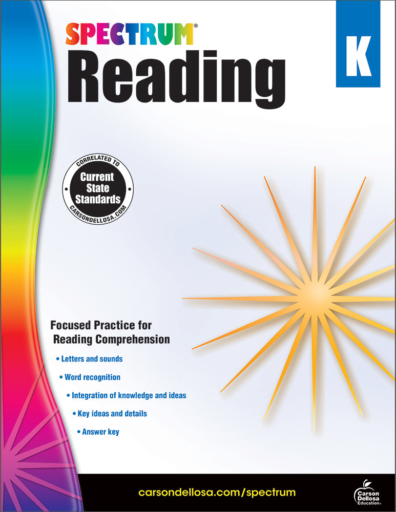 Spectrum Reading (K) Book