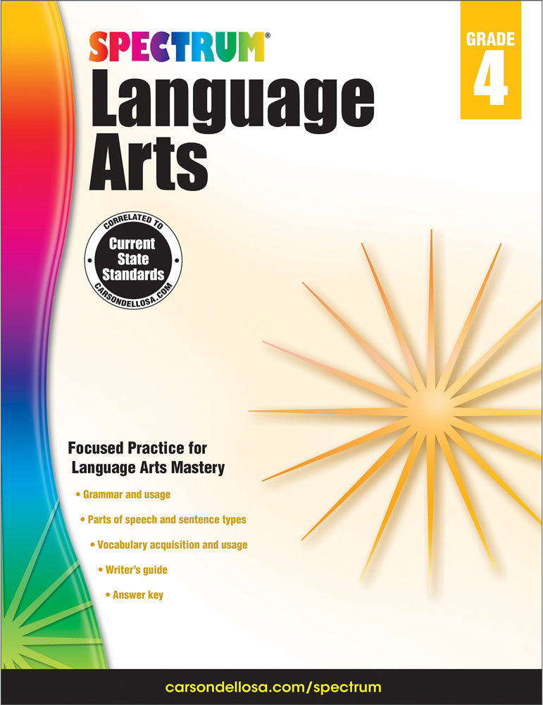 Spectrum Language Arts (4) Book