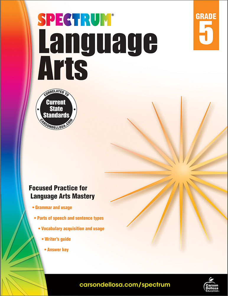 Spectrum Language Arts (5) Book