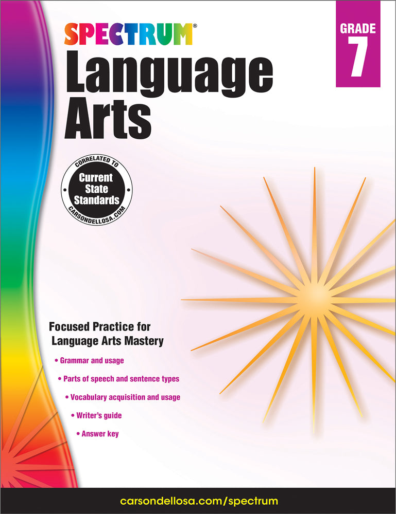 Spectrum Language Arts (7) Book