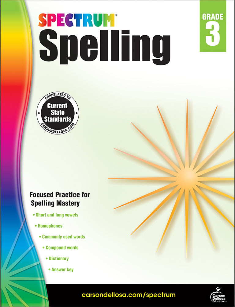 Spectrum Spelling (3) Book