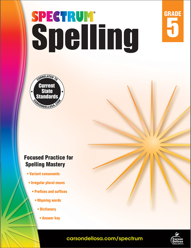 Spectrum Spelling (5) Book