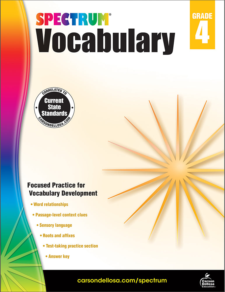 Spectrum Vocabulary (4) Book