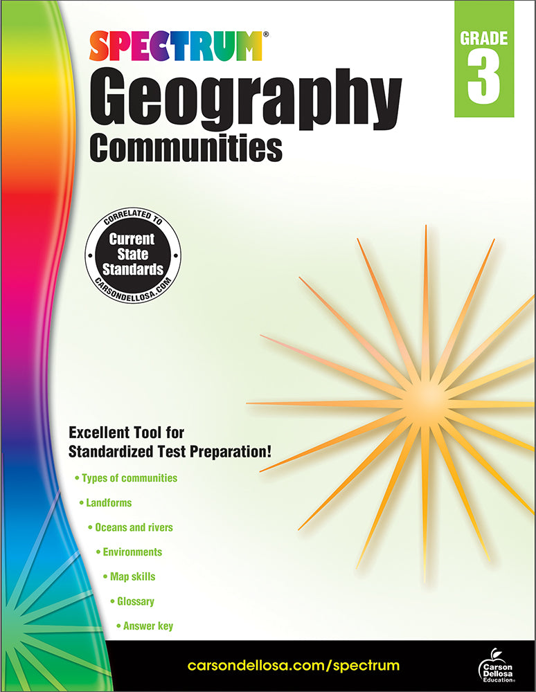 Spectrum Geography: Communities (3) Book