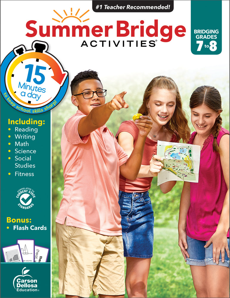 Summer Bridge Activities, Grades 7 - 8