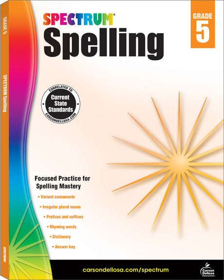 Spectrum Spelling, Grade 5