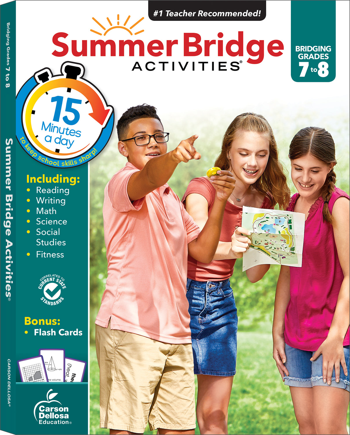 Summer Bridge Activities, Grades 7 - 8