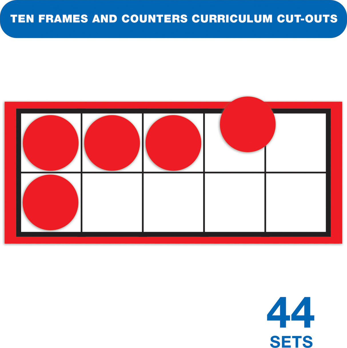 Ten Frames and Counters Math Manipulative