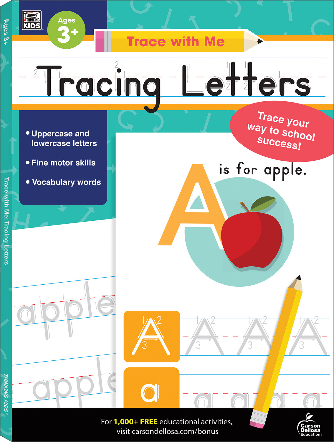 Trace with Me Tracing Letters