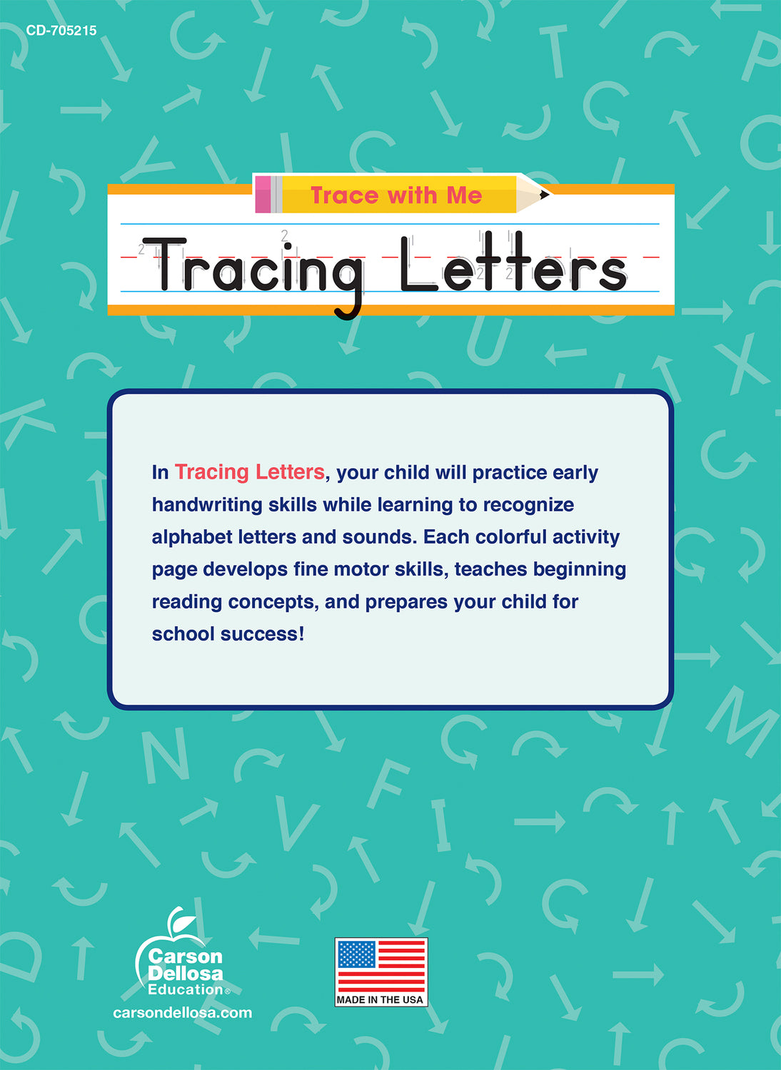 Trace with Me Tracing Letters