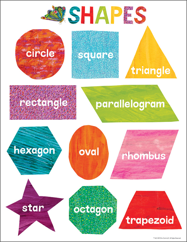 World of Eric Carle™ Shapes Chart