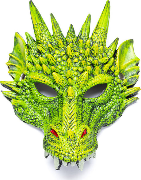 Green Dragon Mask