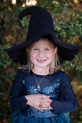 Black Mighty Witch Hat for Kids