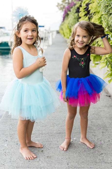 Elsa Ballet Tutu Dress (Size 5-6)