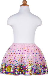 Pink Party Fun Sequin Skirt (Size 7-8)