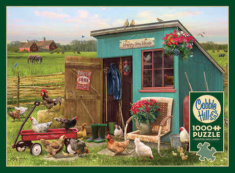 The Happy Hen House puzzle (1000 pc)