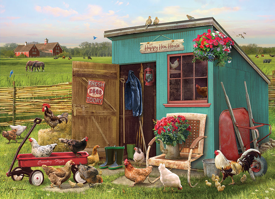 The Happy Hen House puzzle (1000 pc)