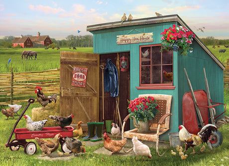 The Happy Hen House puzzle (1000 pc)