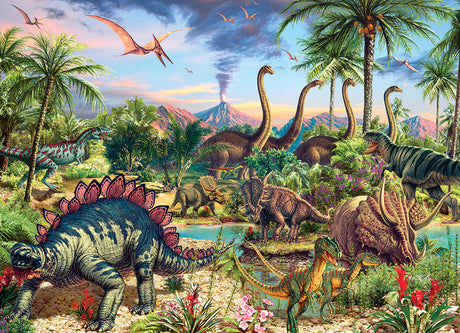 Prehistoric Party puzzle (350 pc)
