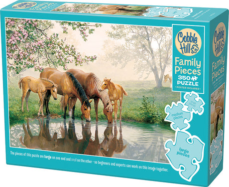 Horse Family puzzle (350 pc)