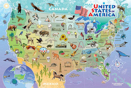 Map of the USA