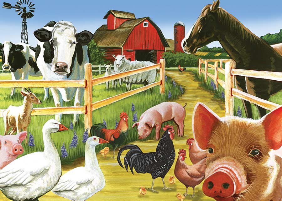 Farmyard Welcome (Tray Puzzle)