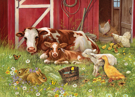 Barnyard Family (Tray Puzzle) (35 pc)