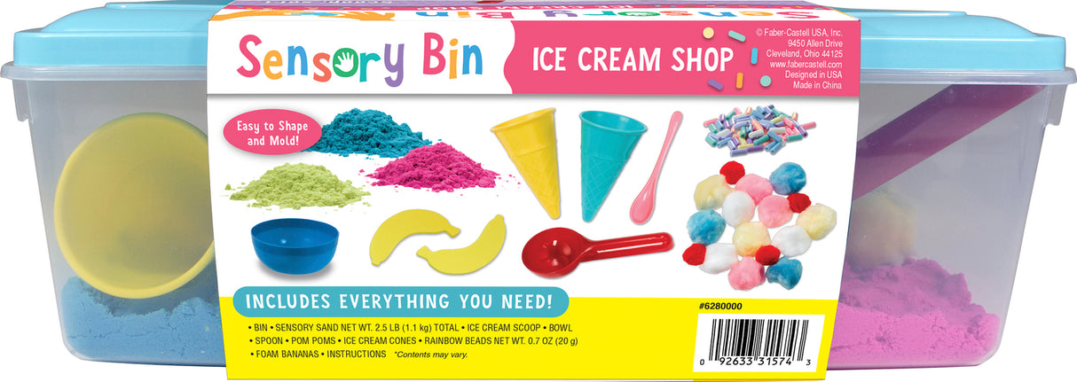 Sensory Bin Ice Cream Shop