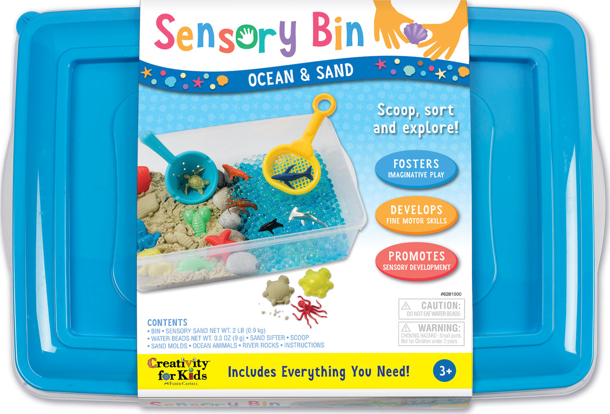 Sensory Bin Ocean And Sand