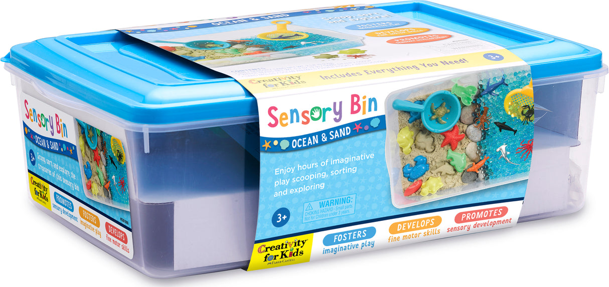 Sensory Bin Ocean And Sand