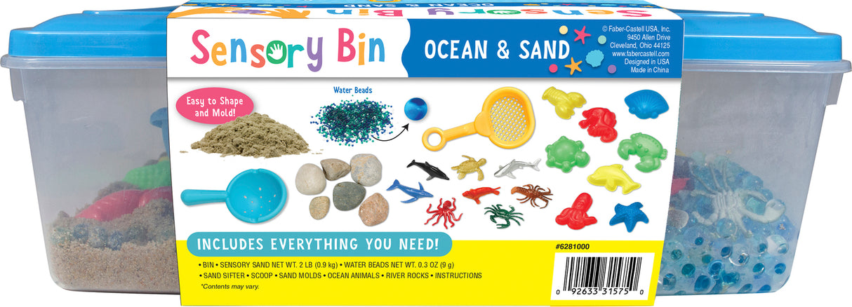 Sensory Bin Ocean And Sand