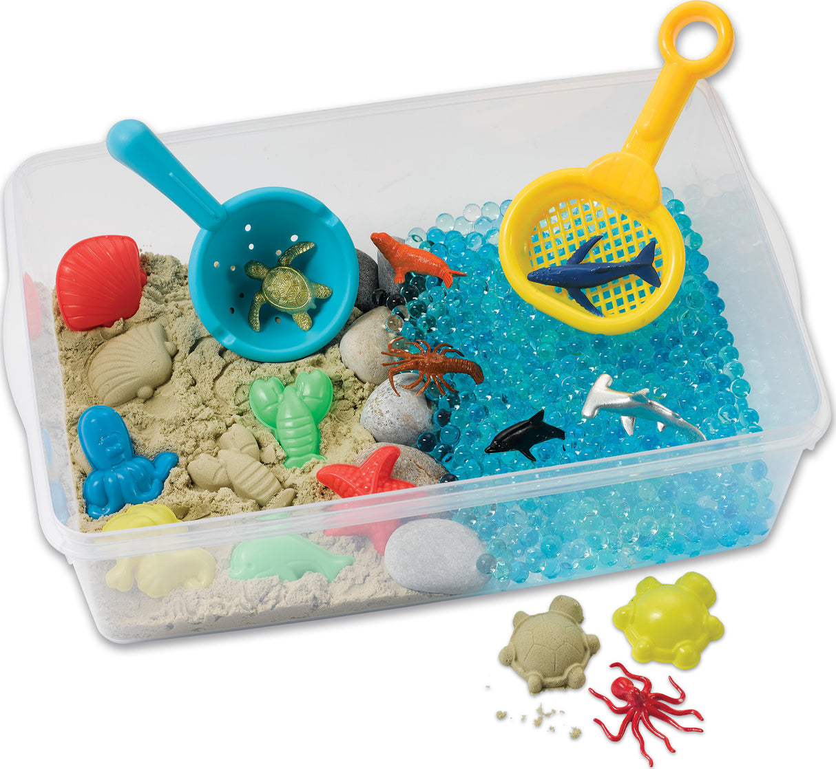 Sensory Bin Ocean And Sand