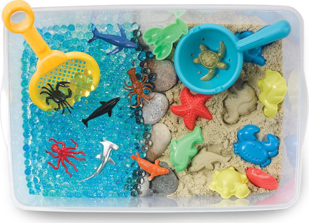 Sensory Bin Ocean And Sand