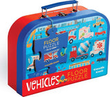 24-Piece Puzzle Case - Vehicles