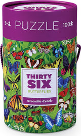 100-pc 36 Puzzle - Butterflies