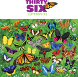 100-pc 36 Puzzle - Butterflies