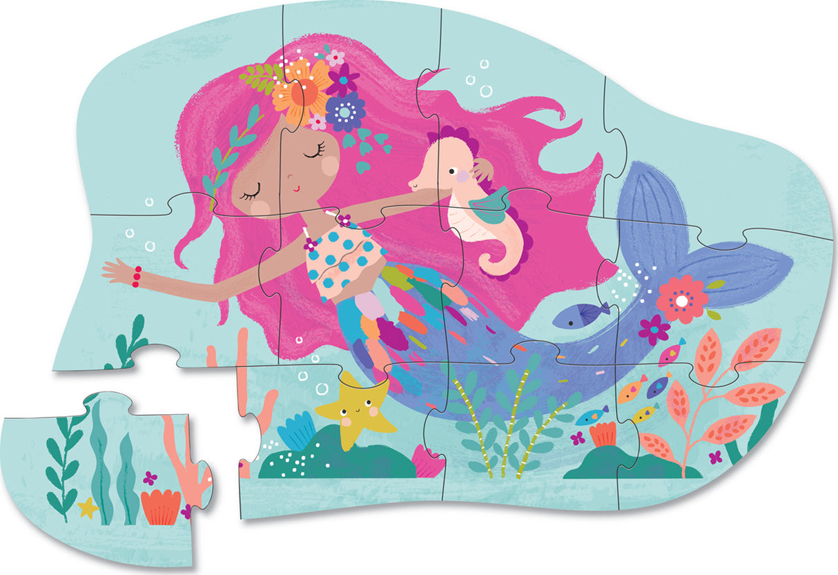 12-pc Mini Puzzle - Mermaid Dreams