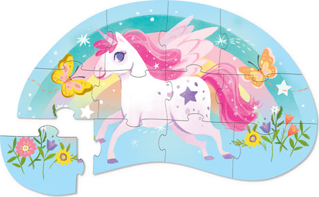 12-pc Mini Puzzle - Sweet Unicorn