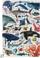 150-pc Tin Puzzle - Ocean Animals