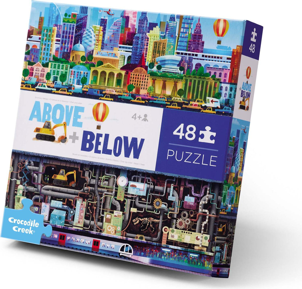 48-pc Above & Below - City