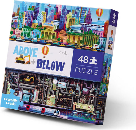 48-pc Above & Below - City