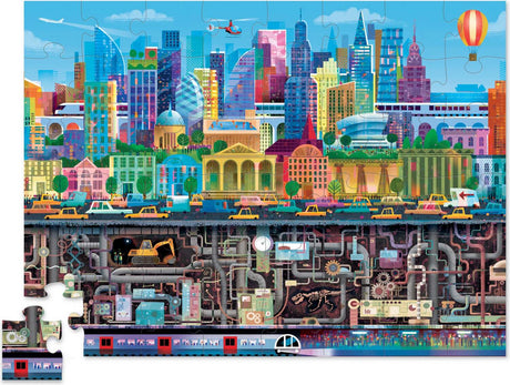 48-pc Above & Below - City