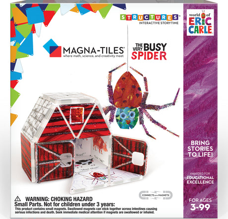 Magna-tiles Structures The Very Busy Spider