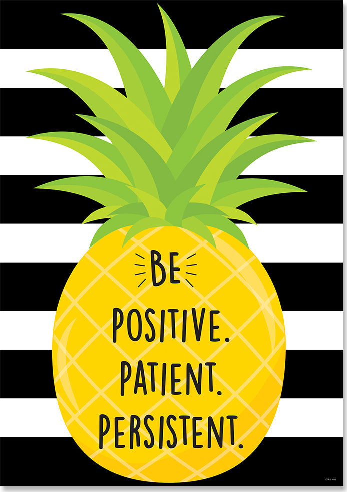 Be Positive. Patient. Persistent. (Pp) Inspire U Poster