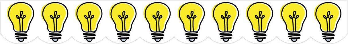 Doodle Lightbulbs (Core Decor, Ez Border)