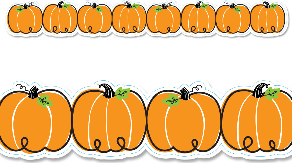 Doodle Pumpkins (EZ Border Core Decor)