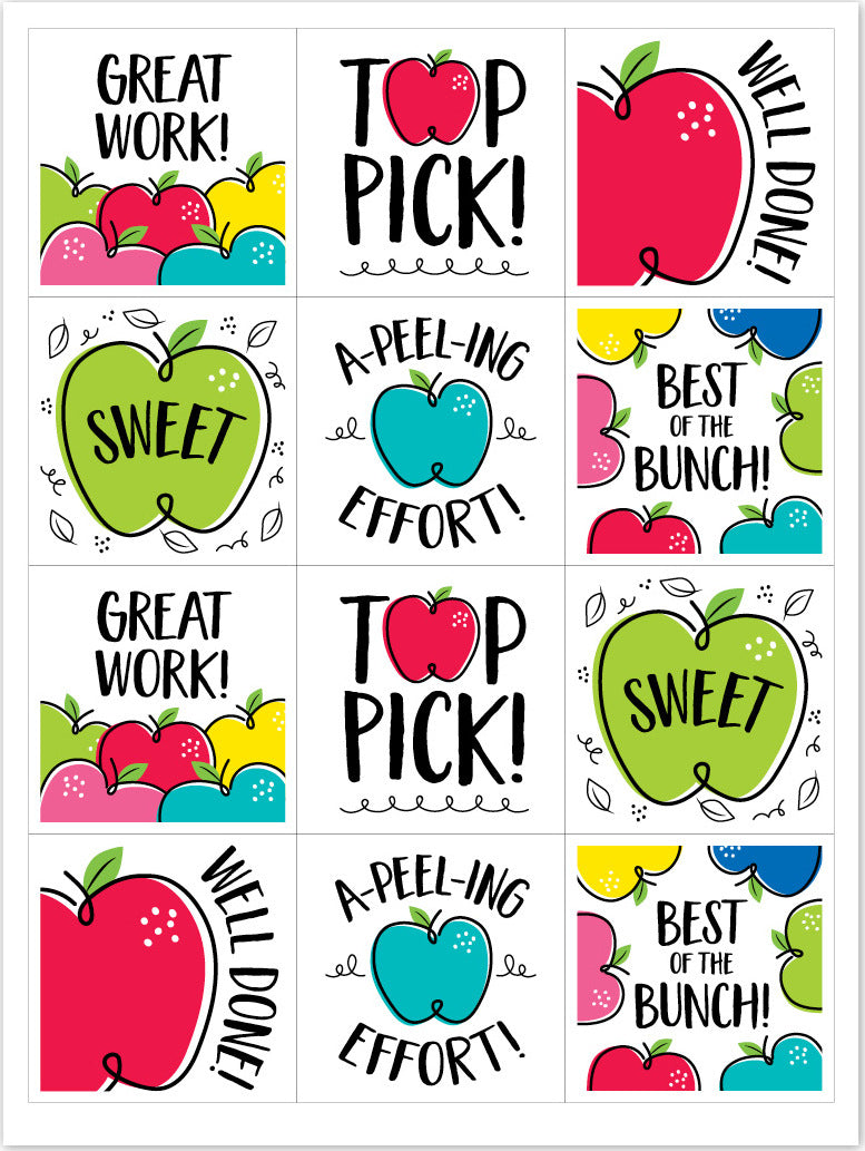 Doodle Apple Rewards (Core Decor) Stickers